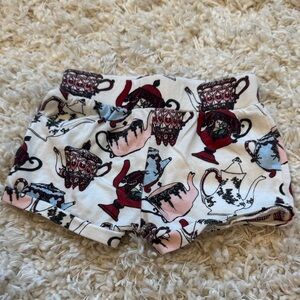 +Kate Quinn+ HTF Teapot Print Shorts
